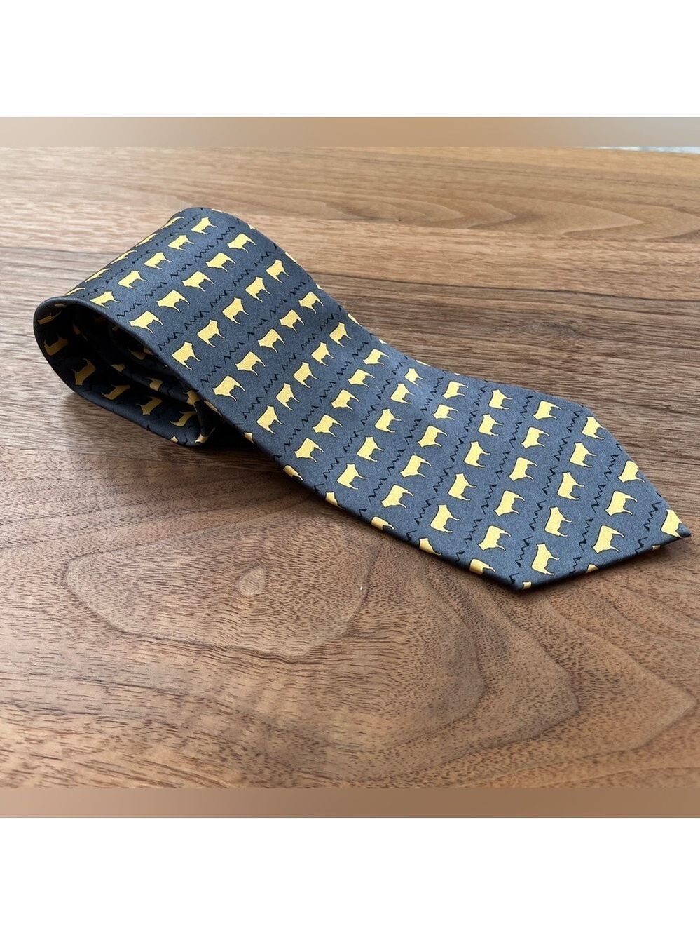 CANADA BEEF 100% Silk Neck Tie Classic Business Farmcore Countrycore Western